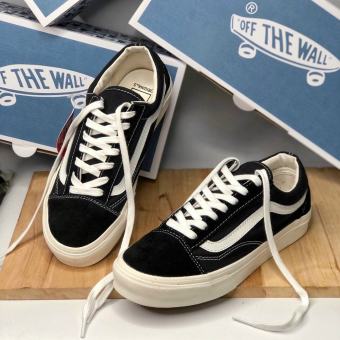 Giày Sneaker VANS Caro Vault VANS chữ , VANS Vault dây Đen Cực Hot Nam Nữ Full Box