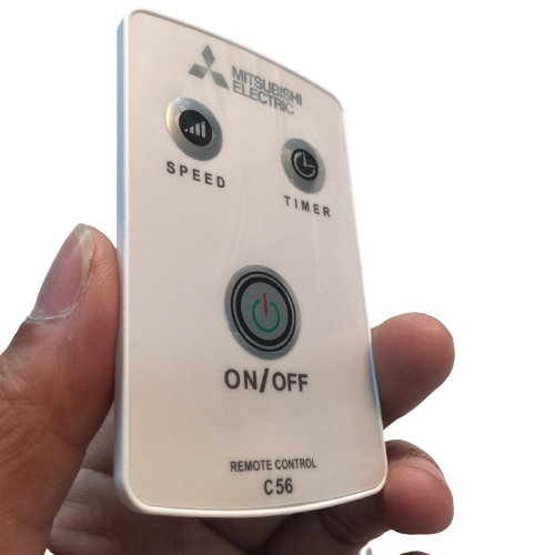 Remote điều khiển từ xa quạt trần Mitsubishi chính hãng C56-RQ