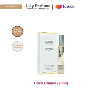 Nước hoa nữ Chanel, Nước hoa Chanel Coco Mademoiselle 20ml - Nước hoa nữ cao cấp, hương thơm quyến rũ, ngọt ngào, lưu hương đến 12h