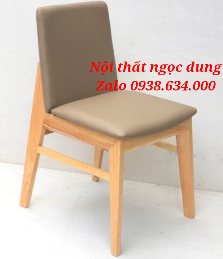 ghế cafe gỗ nệm