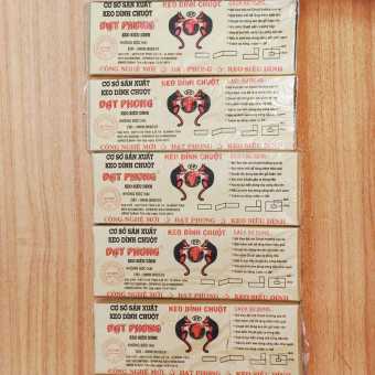 Miếng keo dính chuột siêu dính, keo dán chuột, miếng dán chuột bẫy chuột