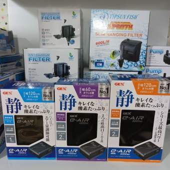 Máy sủi khí Oxy Siêu Êm 2 vòi Gex E-AIR