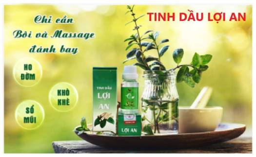 TINH DẦU LỢI AN - TINH DẦU TIÊU ĐỜM LỢI AN (20ML)