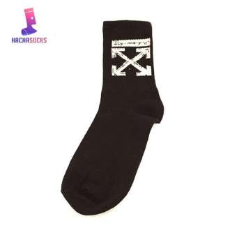 Vớ Tất Off White Unisex Thời Trang Đường Phố