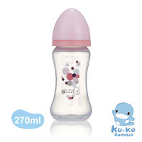 Bình sữa cổ rộng nhựa PP KUKU KU5931 - 270ml