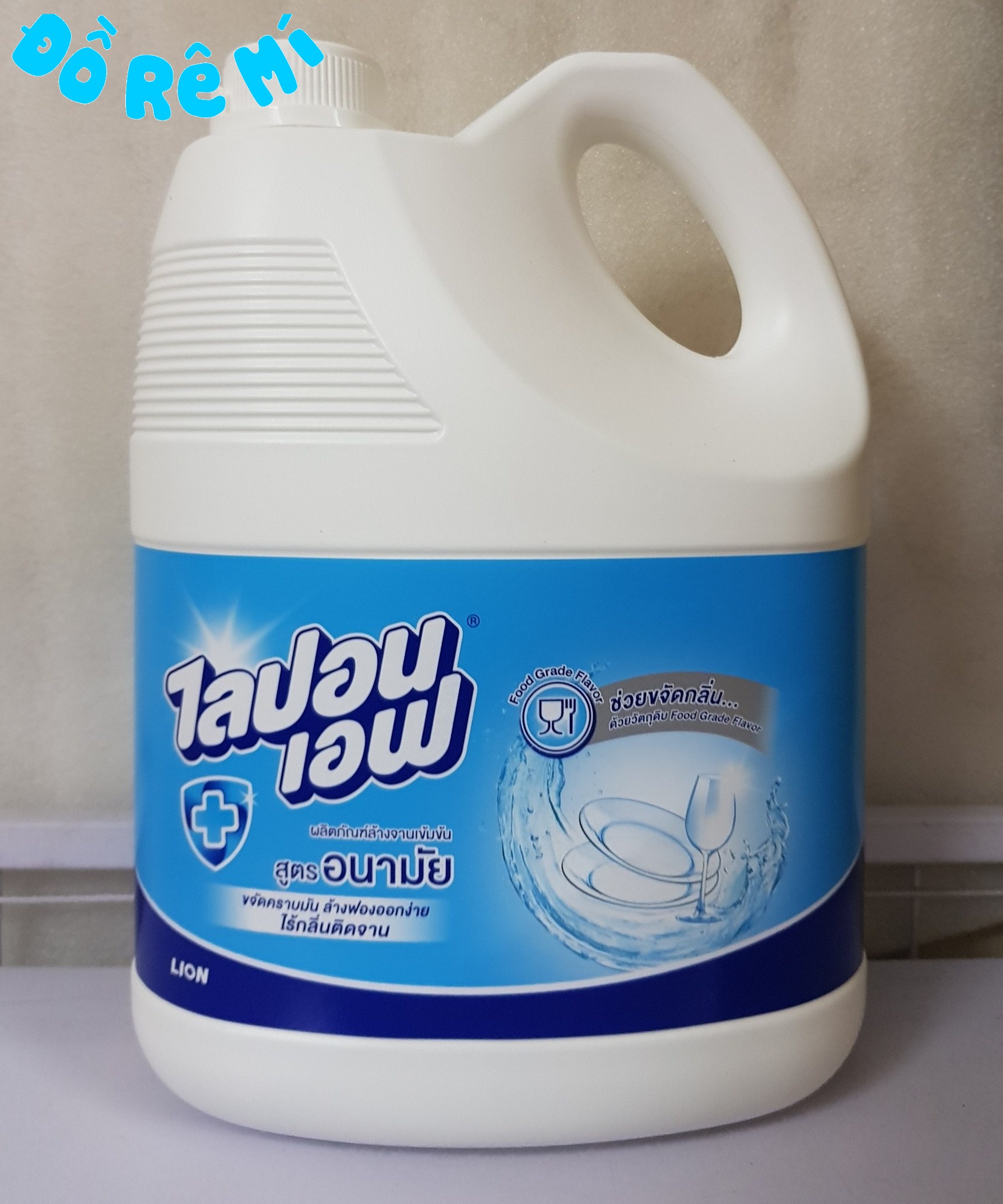 [HCM]Nước rửa chén không mùi Lipon Thái Lan 3600ml