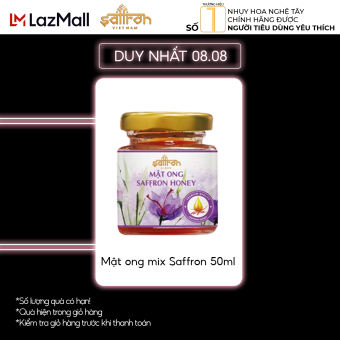 Mật ong Saffron Nhụy Hoa Nghệ Tây 50ml/lọ thương hiệu Saffron Việt Nam