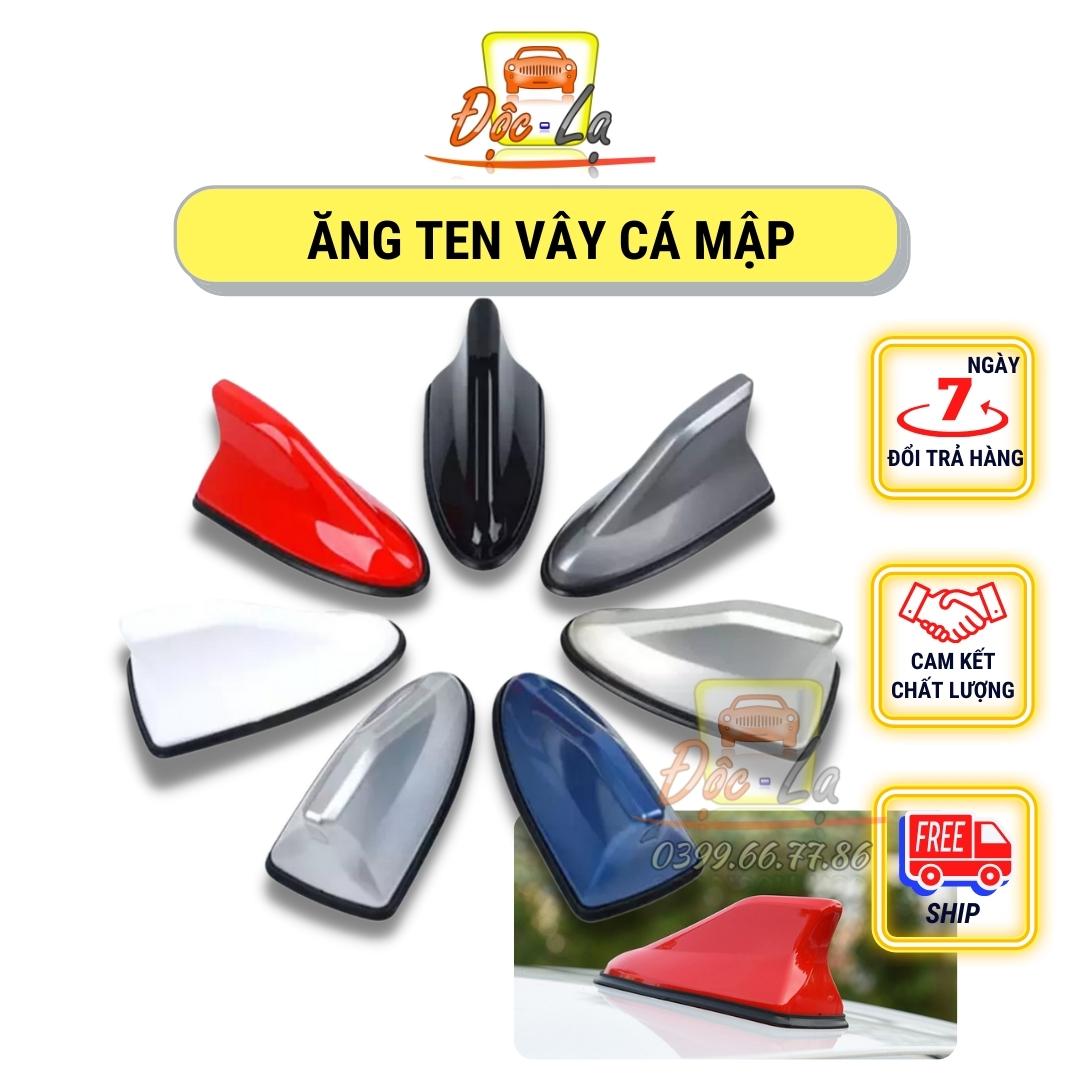Ăng ten vây cá mập cho ô tô, xe hơi đế cao su chống nước 4 Màu