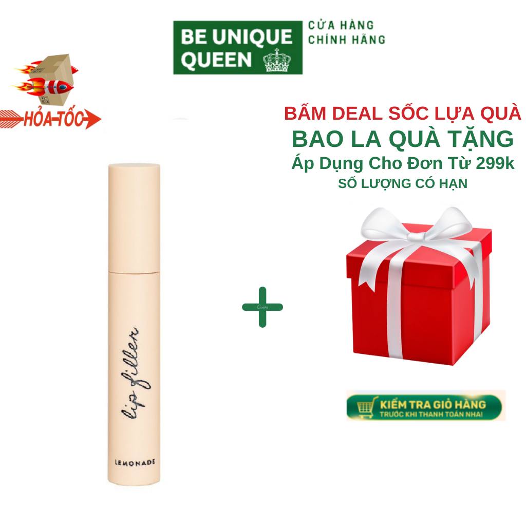 SON LÓT DƯỠNG LÀM ĐẦY RÃNH MÔI LEMONADE LIP FILLER