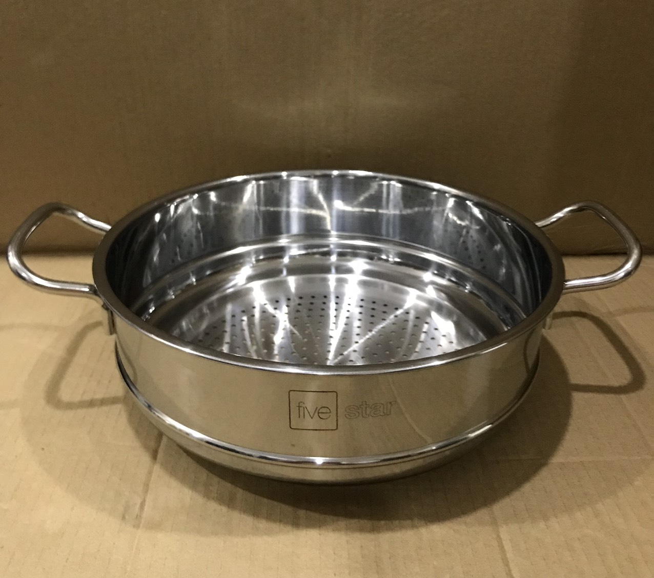 Xửng hấp đồ xôi Inox cao cấp dùng cho nồi 24cm