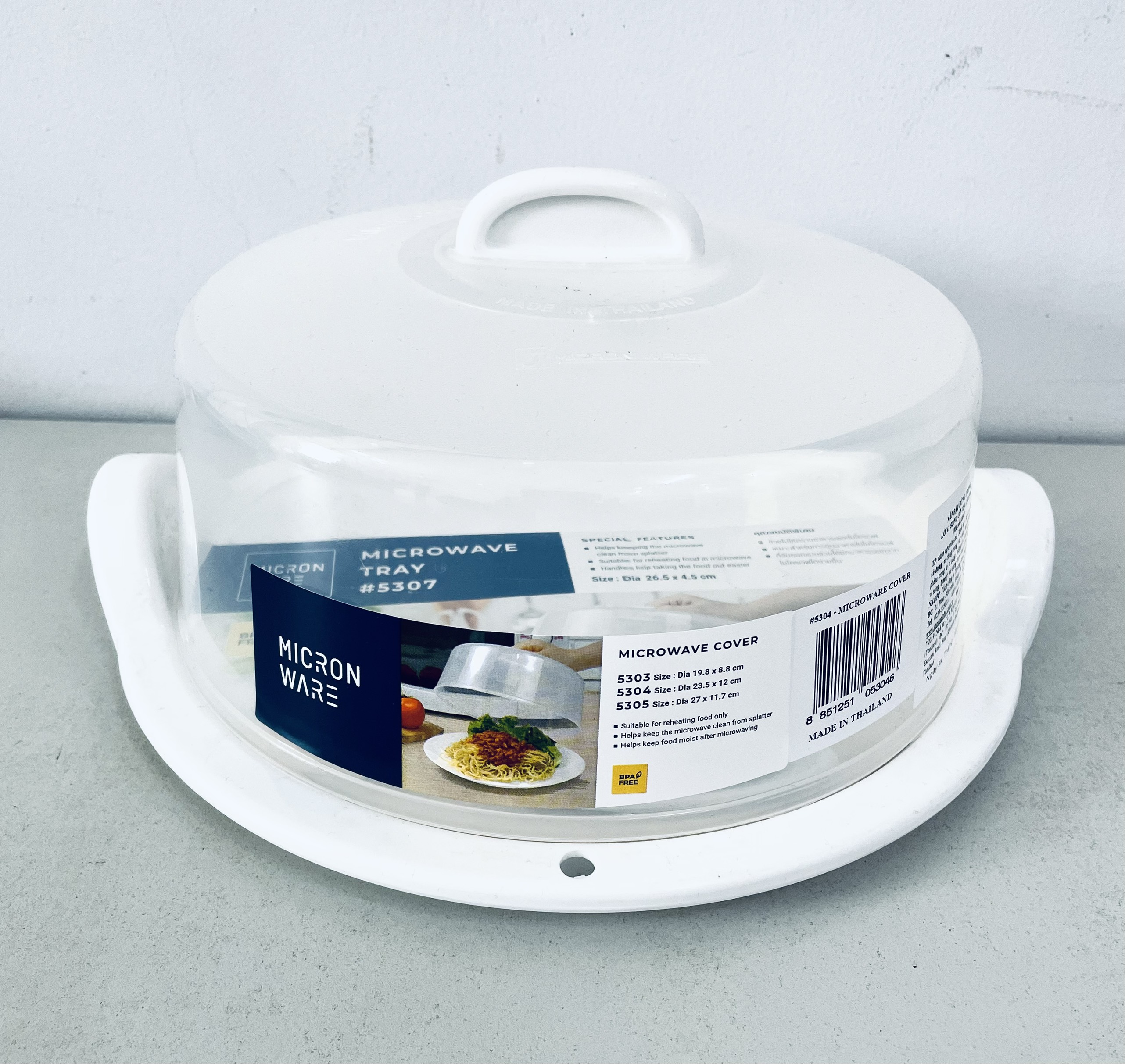 Khay nắp dùng lò vi sóng / viba 5304 - 5307 - hàng nhập khẩu thái lan