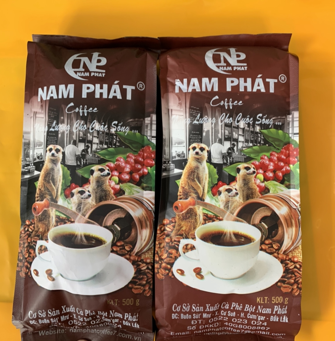 Cafe nguyên chất cà phê nguyên chất buôn mê thuột - sản phẩm thượng hạng chọn lọc - đậm đà hương vị quê - đặc sản biếu tặng túi 500g