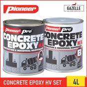 Pioneer Pro Concrete Epoxy H.V. High Viscosity Set - 4L