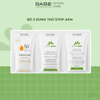 Bộ 3 sample sản phẩm dùng thử BABE