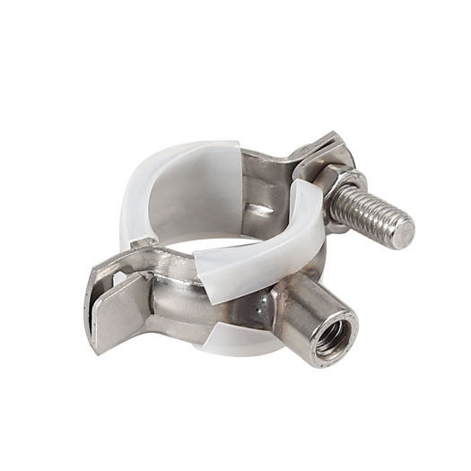 ESYNIC 100 Cái Kẹp Ống 20 MM/25MM Kẹp Ống Sắt Vít Có Khớp Nối Kẹp Ống Hình Chữ U Kẹp Yên Ống Kẹp Ống Ống Nước Cố Định Tường