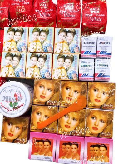 Công thức kem cốt tẩy bạch trắng da cho spa