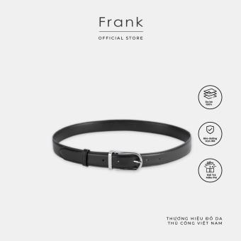 Thắt Lưng Da Bò Trơn Oslo Belt 30Mm Màu Đen Thương Hiệu Frank