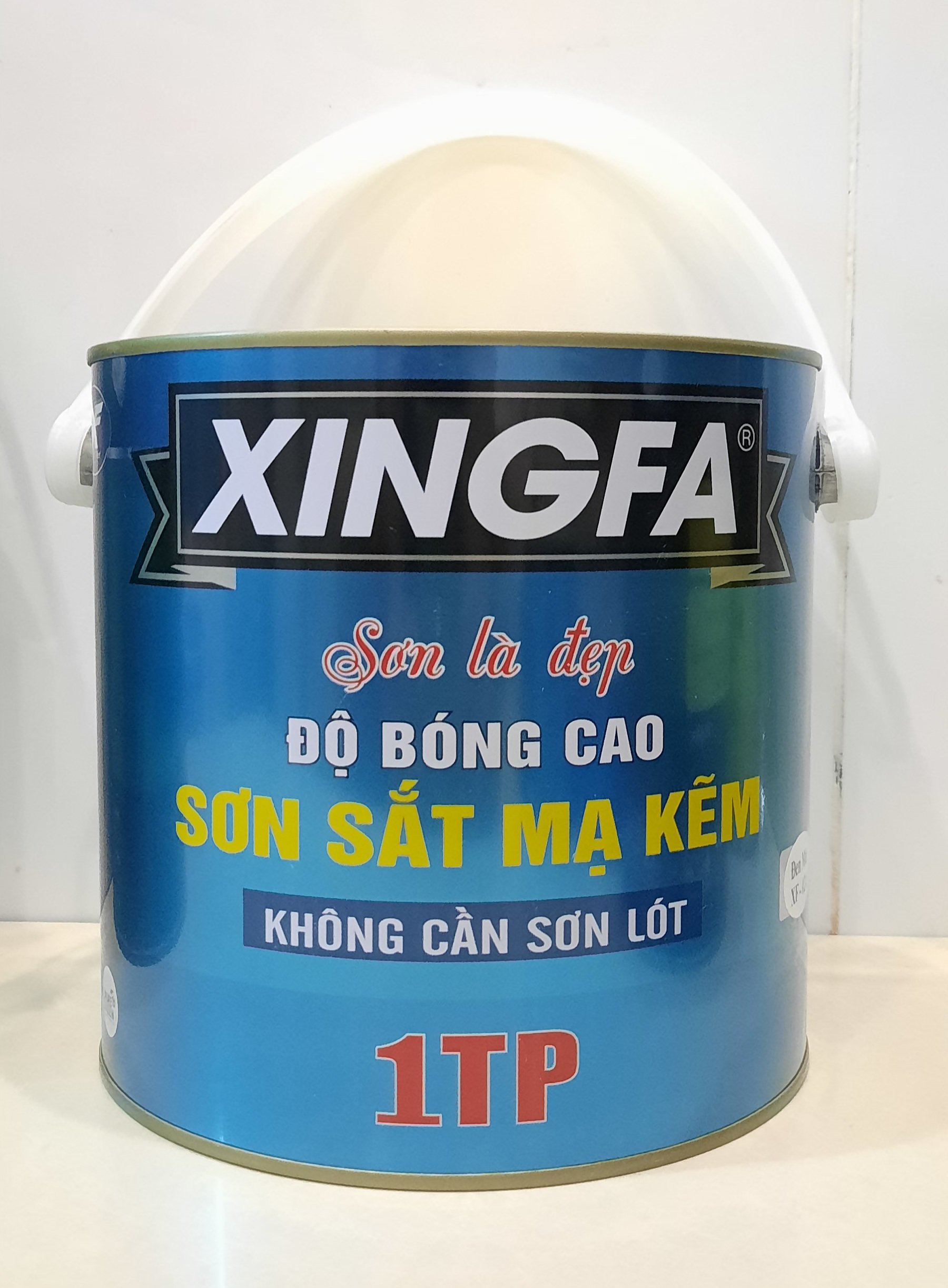 [Freeship + giá tốt]Sơn sắt mạ kẽm 1 thành phần (2.7kg/ lon) XINGFA, Sơn kim loại 1 thành phần Xingfa lon 2.7kg, Sơn cổng cửa 1 thành phần Xingfa lon 2.7kg, Sơn sắt mạ kẽm giá rẻ 1 thành phần lon 2.7kg
