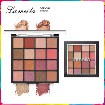 Bảng phấn trang điểm mắt  chất lượng cao Lameila 16 màu long lanh siêu đẹp bảng màu mắt phấn trang điểm mắt