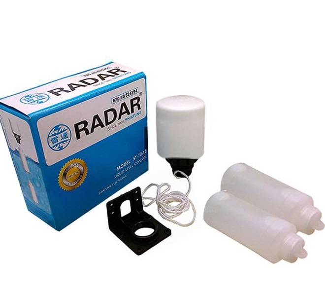 Công tắc Phao Điện Radar Ngắt Mở Nước Lên Bồn Cao Tự Động ST-70AB