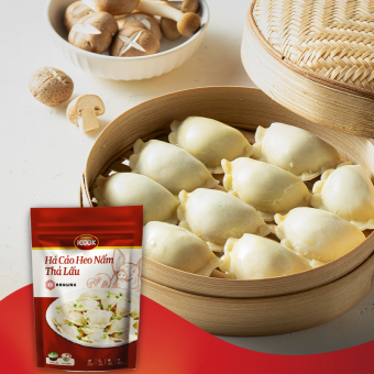 Há cảo heo nấm Manwah 500gr