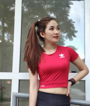 SALE Áo Croptop Trơn  Áo Tập Thể Thao Nữ tập gym yoga aerobic cao cấp