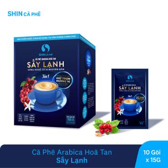 Cà Phê Sấy Lạnh Hoà Tan 3IN1 SHIN Cà Phê