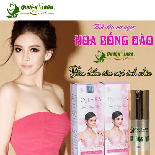 Hoa bồng đào - Tinh dầu nở ngực Quyên Lara 30ml