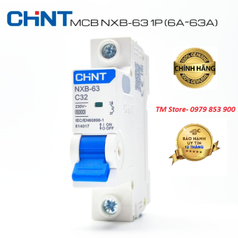 CB 1 pha-CHINT MCB NXB63-Cầu dao Aptomat,CB tép 1A,2A,6A,10A,16,20A,25A,32A,40A,50A,63A sỉ lẽ