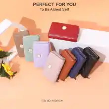 ภาพขนาดย่อของสินค้ากระเป๋าสตางค์ PERFECT FOR YOU (Forever Young)  กระเป๋าสตางค์ผู้ญิง กระเป๋าสตางค์ใบกลางผู้หญิง 6908-009