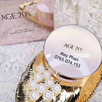 Phấn tươi che khuyết điểm trắng da AGE 20's Essence cover pact chính hãng