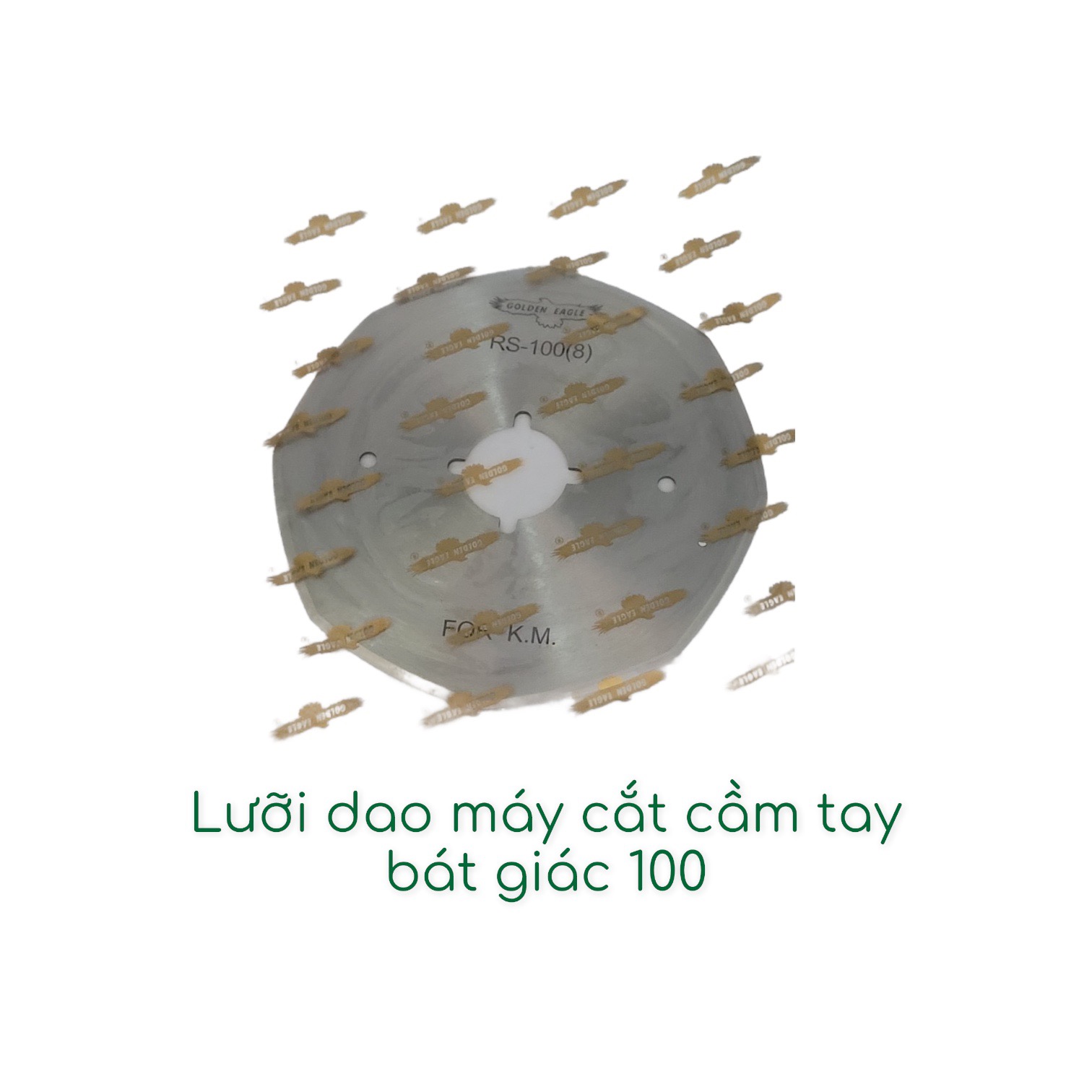 Lưỡi dao máy cắt cầm tay bát giác 100 - 110 hiệu Golden, Strong H