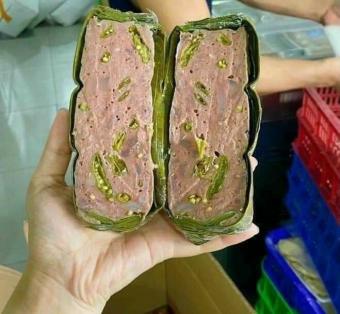 Chả bò ớt xiêm xanh 500gr 2 đòn (giao tphcm)