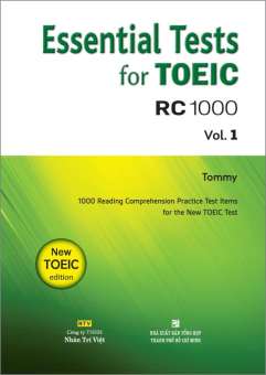 Essential Tests for TOEIC: RC 1000 Vol. 1