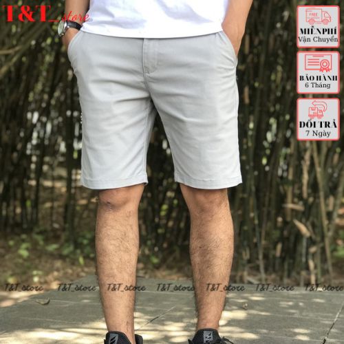 Quần ngố kaki nam chất đẹp, quần short ab nam kaki cao cấp - chất kaki mềm mịn