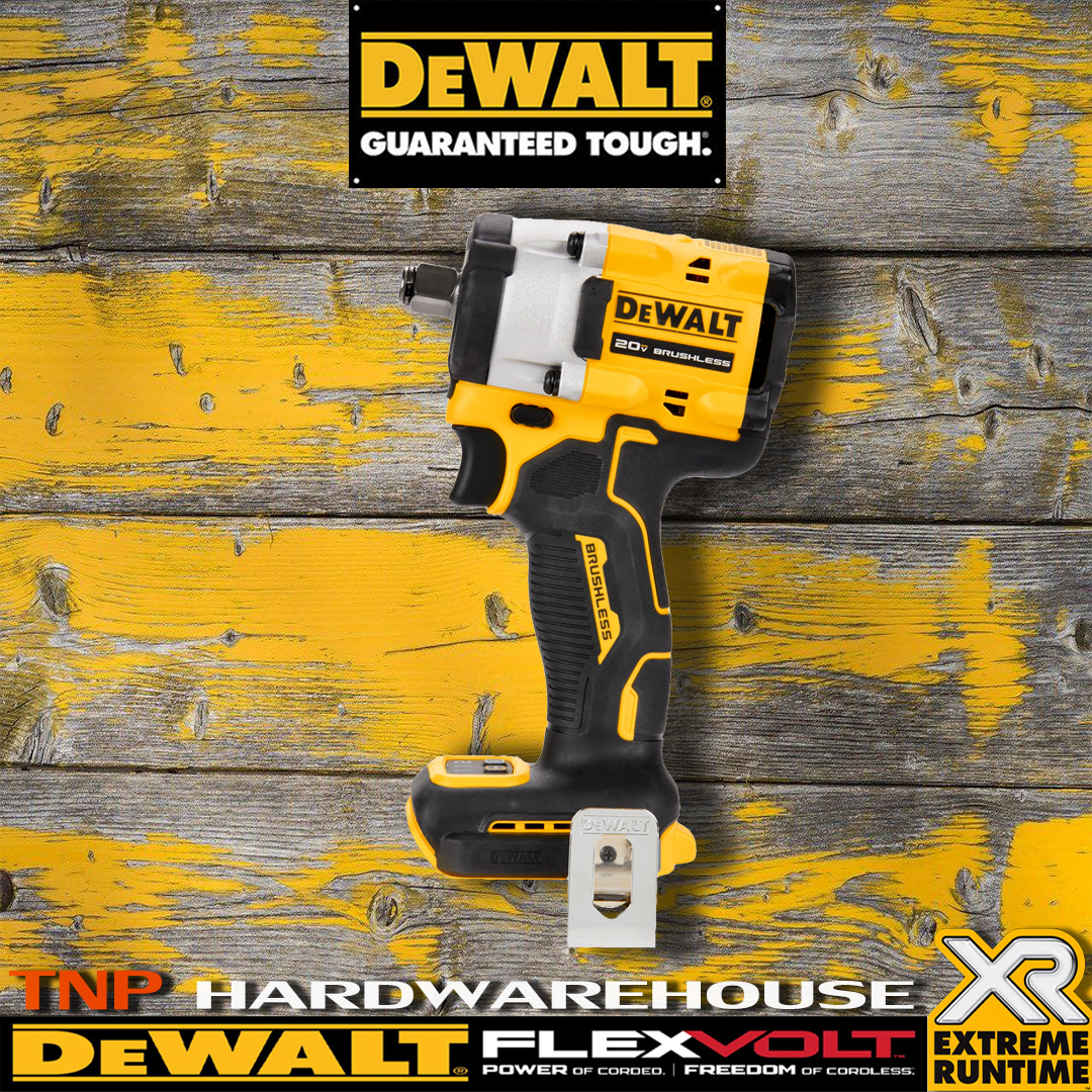 DEWALT DCF921N บล็อคกระแทกไร้สาย 4 หุน 20V DCF921N(เครื่องเปล่า ไม่รวมแบตและแท่นชาร์จ),DCF921P1 Atomic มอเตอร์Brushless รับประกัน 3 ปีเต็ม ราคา 4,390 บาท*ส่งฟรี