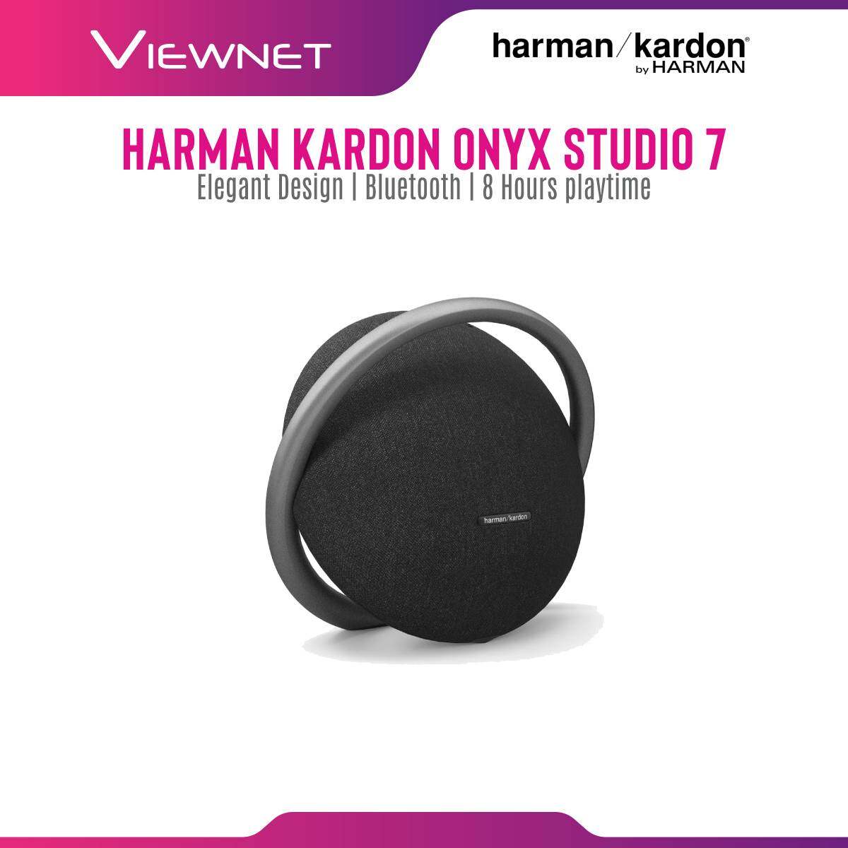 [ New Arrive] Harman Kardon Onyx Studio 7 With Elegant Design , Bluetooth , 8 Hours Playtime