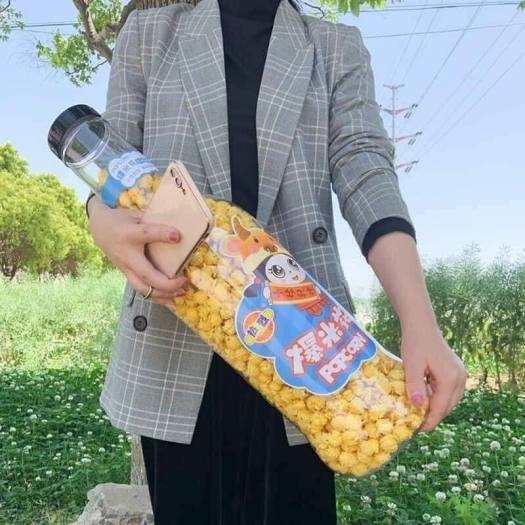 Chai bắp rang bơ, Chai Bỏng ngô siêu to khổng lồ 1,3kg - Vạn Lộc 68