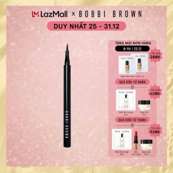 Bút lông kẻ mắt Bobbi Brown Blackest Black Ink Liner 1ml