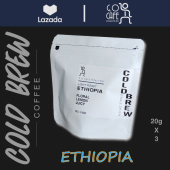 COLD BREW 60g Cà phê SPECIALTY ARABICA Cold Brew,  3 túi lọc x 20g - G.O Cafe Roastery