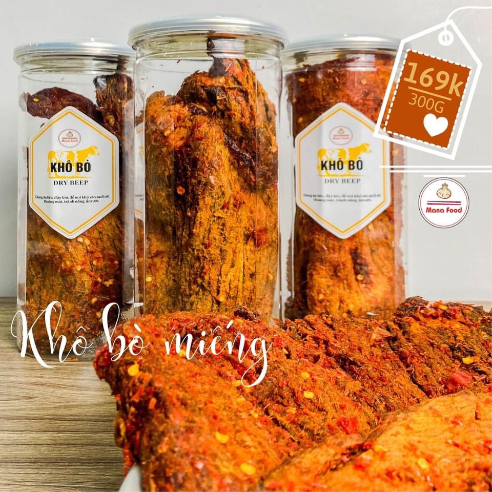 Khô bò hồng ngự - loại 1 siêu ngon