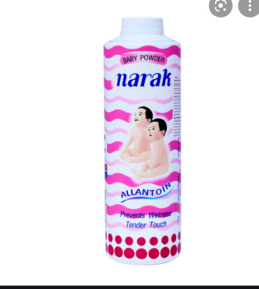 Phấn rôm Thái Lan Narak 25g hương thơm dịu nhẹ - Phấn rôm Narak ngừa rôm sẩy trẻ em cả người lớn