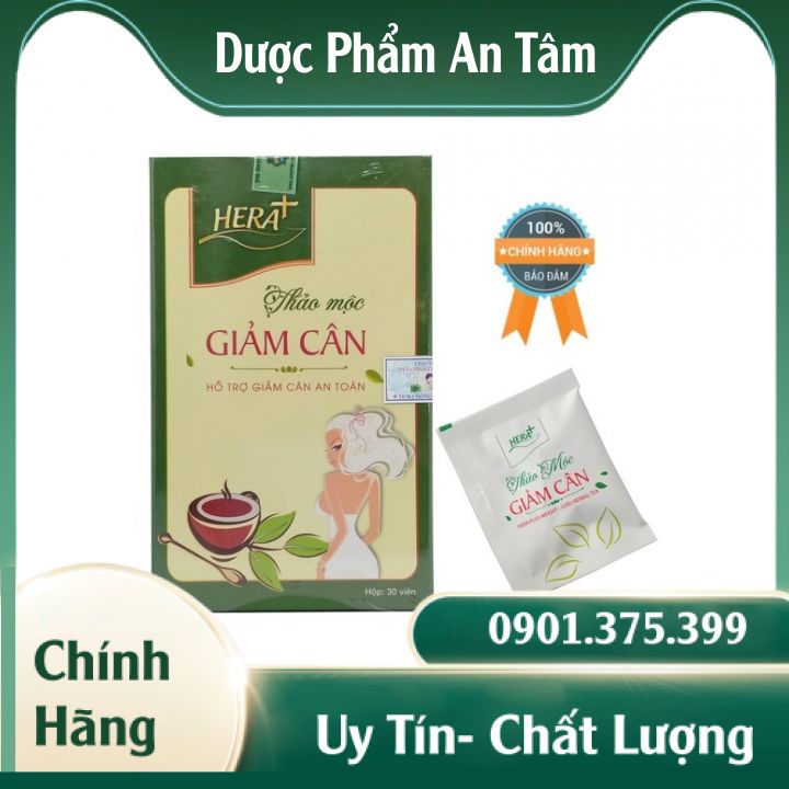 Trà giảm cân he ra plus chính hãng