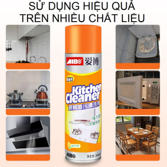 chai xịt vệ sinh nhà bếp kitchen cleaner Aibo loại xịn