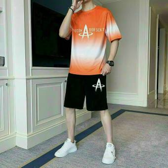 Set bộ short mặc nhà , dạo phố . Chất thun lạnh in chuyển màu siêu đẹp ĐT