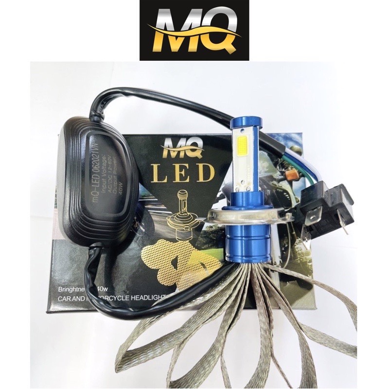 🔥đèn pha led cyt 2 tim led h4🔥
