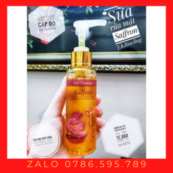 Sữa rửa mặt nhụy hoa nghệ Tây saffron gel cleanser 100ml
