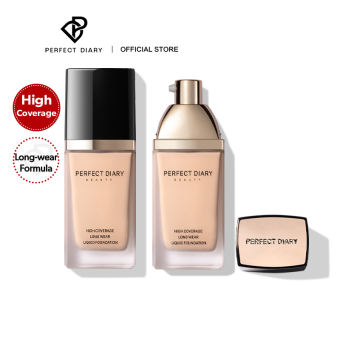 Perfect Diary High Coverage Long-Lasting Natural Finish Liquid Foundation Makeup (BY)