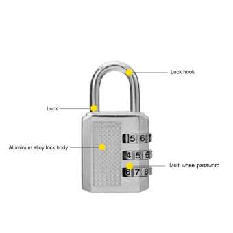 Ổ KHÓA 3 SỐ TIỆN LỢI KHÓA VALI BẢO MẬT AN TOÀN CHẤT LƯỢNG CAO