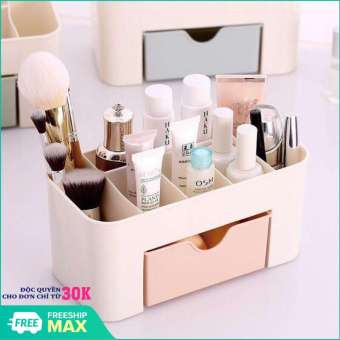 Tủ đựng mỹ phẩm mini, Tủ đồ trang điểm cho chị em (Màu ngẫu nhiên)